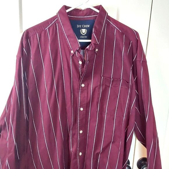 Ivy Crew Classics Shirt Sz XX L Maroon - Picture 2 of 4